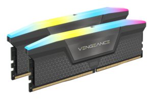 DDR5 CORSAIR VENGEANCE RGB 32GB (2 x 16 GB) 6000 AMD/XMP CL30 NEGRA