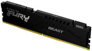 DDR5 KINGSTON FURY BEAST 16GB 5600 NEGRO