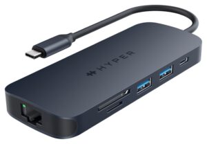 HYPER DRIVE ECOSMART GEN.2 UNIVERSAL USB-C® 8-IN-1 HUB W 140 W PD3.1