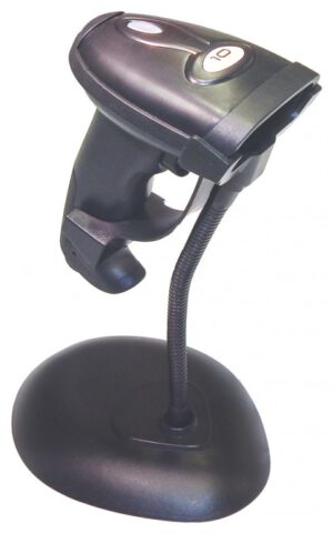 LECTOR DE CODIGO DE BARRAS 10POS LASER 1D LS-270UN USB SOPORTE INCLUIDO.