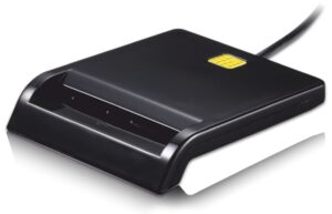 LECTOR TARJETAS EXTERNO TARJETAS INTELIGENTES Y DNIe TOOQ TQR-210B NEGRO