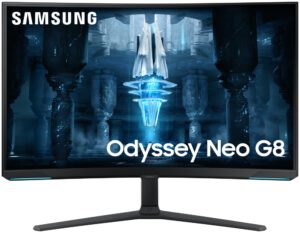 MONITOR GAMING SAMSUNG ODYSSEY NEO G8 UHD 32" CURVO 1000R 240HZ QUANTUM MINI-LED