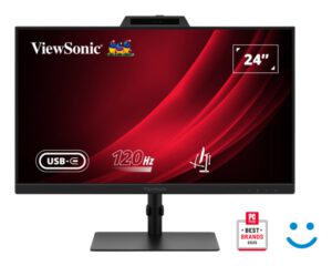 MONITOR VIEWSONIC 24" VG2441V FHD 120Hz IPS HDMI DDP WCAM USB USB-C MULTI AJUST
