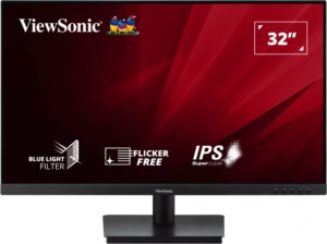 MONITOR VIEWSONIC 31.5" VA3209-MH FHD HDMI VGA IPS LED MULTIMEDIA 75HZ