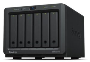 NAS SYNOLOGY DS620SLIM 6BAY 2.5IN 2.0GHZ DC EXT2X GBE 2X USB 3.0
