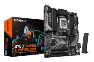 PLACA BASE GIGABYTE B760M G X WF6E 1700 ATX WiFi 6E PCIe 4.0 RGB 4XDDR5