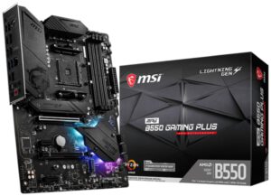 PLACA BASE MSI B550 GAMING PLUS AM4 ATX 4XDDR4