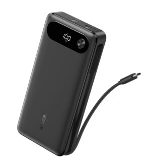 POWERBANK ANKER 20000 MAH 87W CON CABLE USB-C INTEGRADO