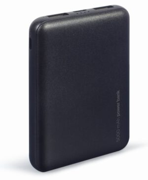 POWERBANK GEMBIRD 5000mAh 1x microUSB A 2x USB-A NEGRO