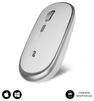 RATON SUBBLIM MINI SILVER RF INALAMBRICO PILAS