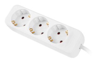 REGLETA LANBERG 3 TOMAS SCHUKO BLANCA 1.5M