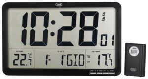 RELOJ PARED TREVI OM 3560 RC DIGITAL RADIOCONTROLADO CON SENSOR EXTERNO