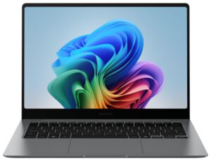 Samsung Galaxy Book5 Pro Copilot+ PC Intel Core Ultra 5 226V Portátil 35,6 cm (14") Pantalla táctil WQXGA+ 16 GB LPDDR5x-SDRAM 512 GB SSD Wi-Fi 7 (802.11be) Windows 11 Pro Español Gris