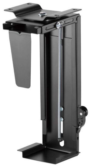 SOPORTE CPU AISENS ALTURA AJUSTABLE GIRATORIO BAJO ESCRITORIO BLOQUEO FACIL