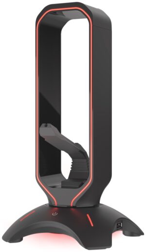 SOPORTE GENESIS VANAD 500 AURICULARES CON BUNGEE Y HUB USB