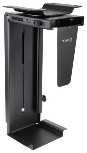 SOPORTE PARA CPU TOOQ ESCRITORIO/PARED NEGRO