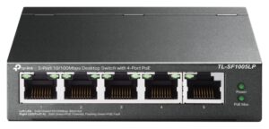 SPLITTER POE TP-LINK 5-PORT 10/100 MBPS DESKTOP SWITCH WITH 4-PORT POE