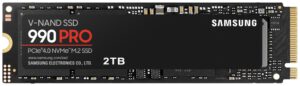 SSD SAMSUNG 990 PRO 2TB NVME