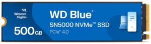 SSD WD BLUE SN5000 500GB NVME PCIE 4