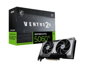 TARJETA GRAFICA MSI RTX 5060 TI 16G VENTUS 2X OC PLUS