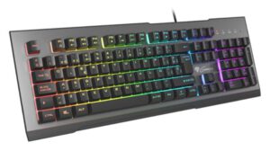 TECLADO GAMING GENESIS RHOD 500 USB RETROILUMINADO ALUMINIO