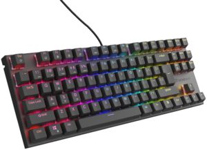TECLADO GAMING GENESIS THOR 303 USB RETROILUMINADO MECANICO NEGRO