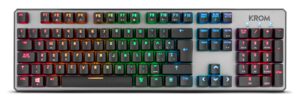 TECLADO GAMING KROM KERNEL USB RETROILUMINADO MECANICO NEGRO