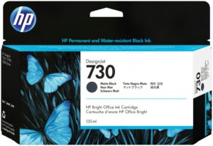 TINTA HP 730 NEGRO MATE