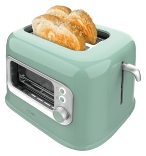 TOSTADORA VERTICAL RETROVISION CECOTEC 08040 VERDE