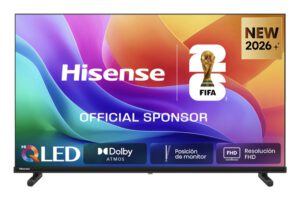 TV HISENSE 40A5S 40" FHD QLED SMART TV DOLBY ATMOS MODO JUEGO AIRPLAY
