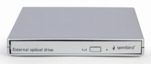 UNIDAD DE DVD USB EXTERNA GEMBIRD PLATA