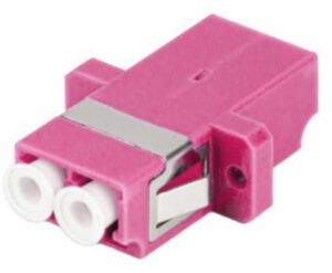 ADAPTADOR FIBRA OPTICA LANBERG MULTI LC/UPC DUPLEX OM4