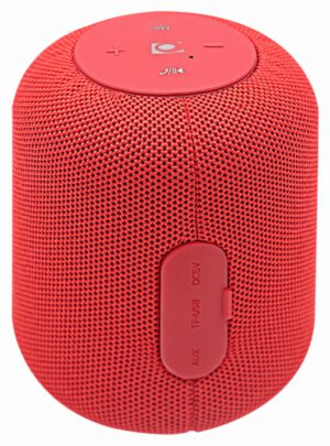 ALTAVOZ PORTATIL GEMBIRD 5W  BLUETOOTH CON MICRO ROJO
