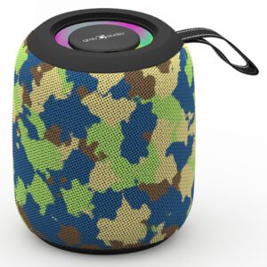 ALTAVOZ PORTATIL GEMBIRD 8W BT LED RGB CAMUFLAJE