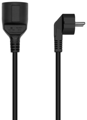 CABLE AISENS ALARGADOR ALIMENTACION SCHUKO CEE7/M-CEE7/H 2mts