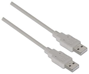 CABLE AISENS USB 2.0 TIPO A/M-A/M BEIGE 1.0M