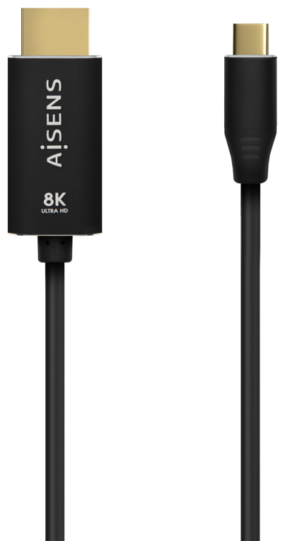 CABLE CONVERSOR AISENS ALUMINIO USB-C A HDMI 2.1 8K60HZ 1.0M