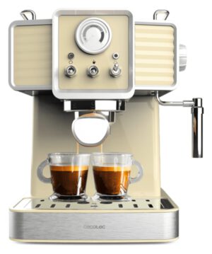 CAFETERA CECOTEC VINTAGE ESPRESSO 20 TRADIZIONALE LIGHT YELLOW