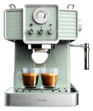 CAFETERA CECOTEC VINTAGE ESPRESSO 20 TRADIZIONALE OLIVE