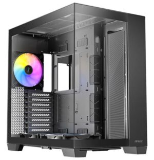 CAJA ANTEC C8 ARGB E-ATX NEGRO 2XVENT 160 MM 1X140MM 2XUSB SN FUENTE