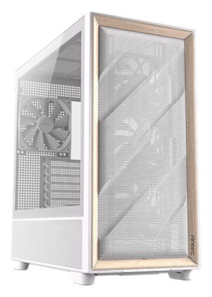 CAJA ANTEC FLUX ATX VENT 3X120MM 1X12OM REVERSE 1X140MM SIN FUENTE BLANCO