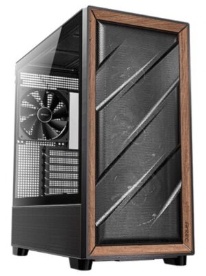 CAJA GAMING ANTEC FLUX E-ATX 2XUSB3.0 ,1XTYPE C 10GBPS S/F WOOD