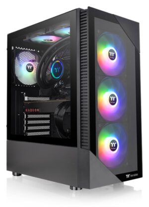 CAJA THERMALTAKE VIEW 200 TG ARGB ATX 2XUSB 3.2 SIN FUENTE NEGRO