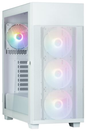 CAJA ZALMAN S5 NEO ATX 4 XVENT 120MM ARGB 2XUSB 3.0 BLANCO S/N FUENTE