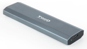 CARCASA HDD TOOQ SSD M.2 NGFF/NVMe GRIS