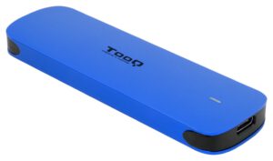 CARCASA HDD TOOQ TQE-2201BL M.2 ALUMINIO AZUL