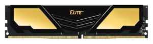 DDR4 TEAMGROUP ELITE HEATSINK 16GB 3200 NEGRO / DORADO