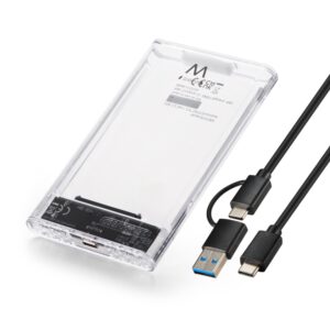 EWENT CARCASA USB 3.2 GEN1 PARA DISCOS DUROS SATA 2.5", USB-C+A