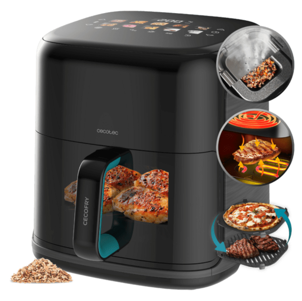 FREIDORA 102086 SMOKIN PRIME 6500