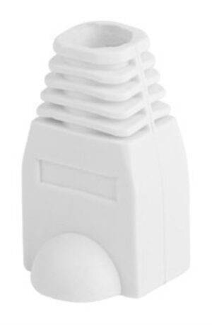 FUNDA PROTECTOR LANBERG CONECTOR RJ45 (PACK 100 UDS) BLANCO